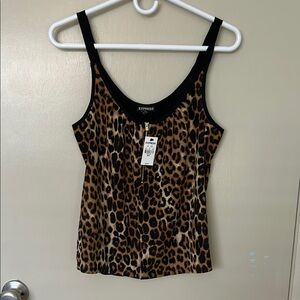 Express Leopard Print Women's Top